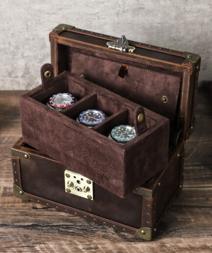 3-Slot Watch Box