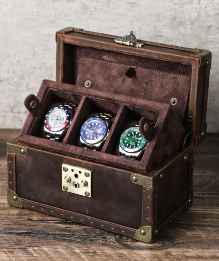 3-Slot Watch Box